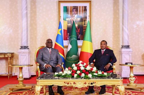 F. Tshisekedi et Sassou N’Guesso ont eu un tête-à-tête sur une médiation pour la paix dans l’Est