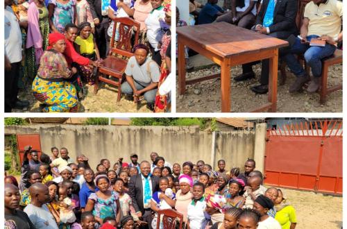 A Beni, le député national Elvis Atsongya consulte différentes couches de la population pour recueillir différentes doléances