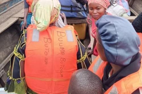 Naufrage d'une pirogue transportant des déplacés sur le lac Kivu