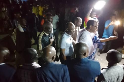 Le Gouverneur Jean-Jacques Purusi foule ses pieds pour la première fois à Baraka depuis son élection