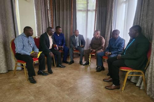 A Beni, David Kamuha échange avec des chefs coutumiers du territoire de Lubero sur la situation sécuritaire