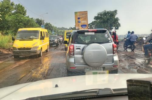 Fermeture temporaire de l’avenue Tourisme à Ngaliema pour réhabilitation