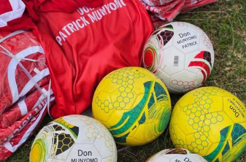 Le député national Patrick Munyomo dynamise le football avec des dons d'équipement