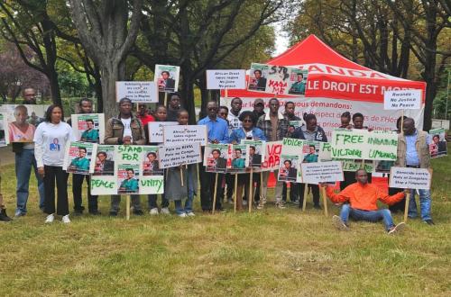 La diaspora Rwandaise manifeste pour la libération de l’opposante Victoire Ingabire