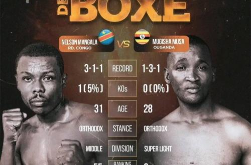 Gala International de Boxe à Goma : Nelson Mangala signe son grand retour sur le ring
