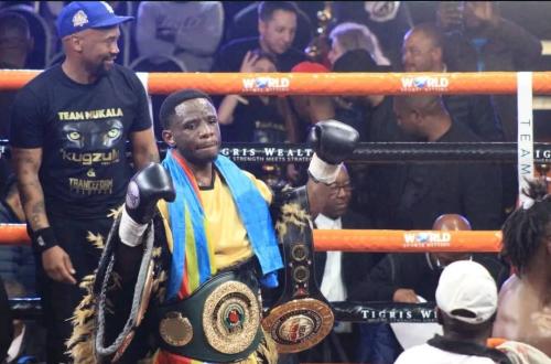 Le Congolais Patrick Mukala s'empare d'une ceinture continentale