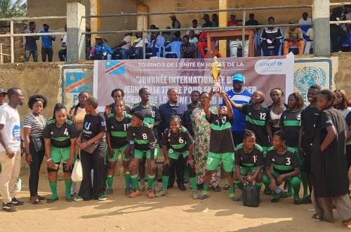 Beni : une conférence-débat et un tournoi de football organisés pour célébrer la journée de la jeune fille