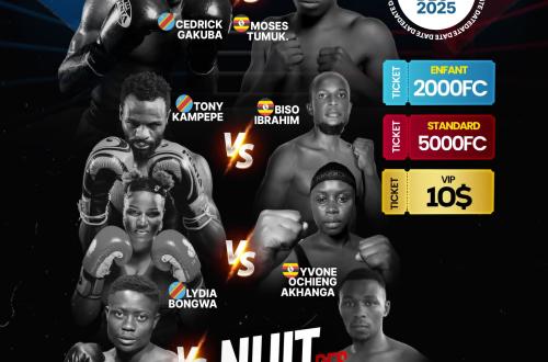 Gala international de boxe à Bukavu : la « Nuit des Titans » en hommage au coach Aji Ndagano