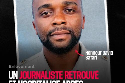 L'ONG Reporters sans Frontières salue la libération du Journaliste Honneur Safari