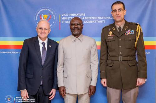 RDC – USA : échanges à Kinshasa sur le renforcement de la coopération sécuritaire