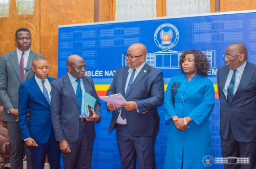 RDC : dépôt à l'Assemblée Nationale du rapport de la  commission défense et sécurité