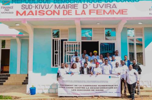 Sud-Kivu : lancement d’une campagne contre la désinformation et les discours de haine à Uvira