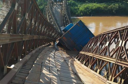 Mambasa : deux ans après sa réhabilitation, le pont Ituri 2 s'effondre à nouveau