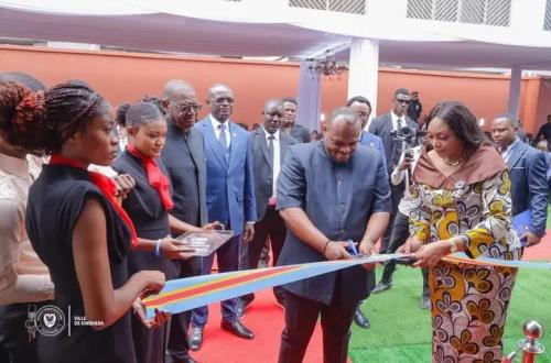 RDC : Daniel Bumba inaugure le nouveau siège du Cadastre minier à Kinshasa