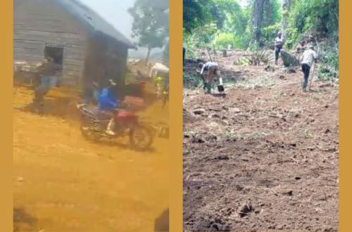 Walikale : la première moto fréquente Ntoto-Langira-Humura par la route Buhimba-Ntoto construite par le Secteur des Wanianga