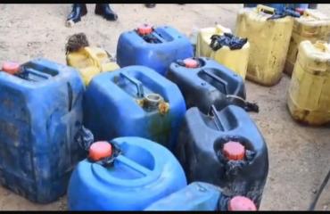 Nord-Kivu : fraude de l’or noir, 16 bidons remplis de cacao en partance pour l’Ouganda saisis par les services spécialisés