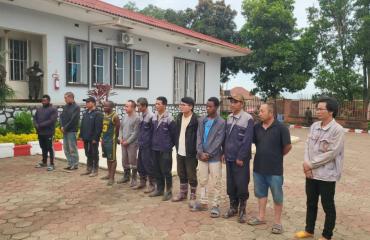 Ituri : 11 ressortissants Chinois arrêtés pour exploitation illégale de l’or à Djugu