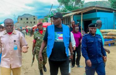 Sud-Kivu : vers la reprise des travaux du RN5, le maire intérimaire d'Uvira, y appelle à l’ordre