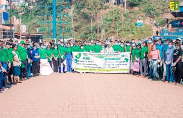JME : l’ISDR-Bukavu mobilisé pour une ville sans déchets plastiques