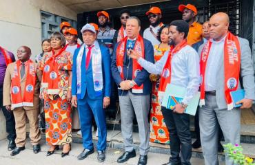 RDC – Réforme constitutionnelle : le parti « Debout la Patrie » dépose ses propositions à l’Union Sacrée de la Nation