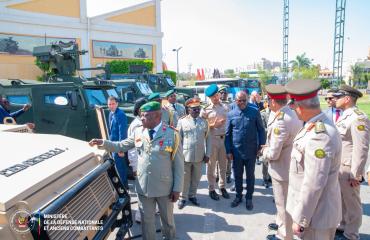 RDC–Égypte : Guy Kabombo renforce le partenariat militaire pour accélérer la formation des cadres des FARDC