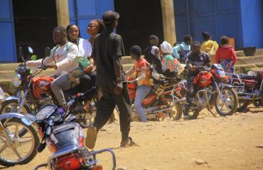Beni : le boulevard Ruwenzori, un point de forte concentration humaine face au risque Ebola à Beni