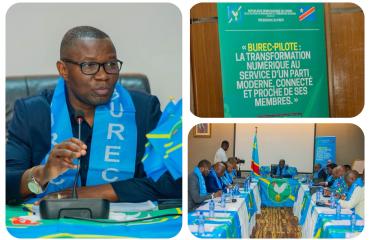Kinshasa : le BUREC lance sa plateforme numérique et réaffirme son soutien à Félix Tshisekedi