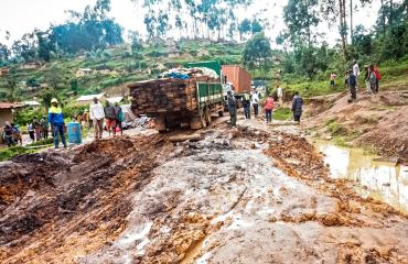 Nord-Kivu : des transporteurs de l'axe Butembo-Manguredjipa en grève contre le délabrement de la route