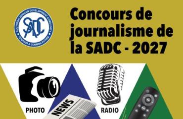 Prix du journalisme de la SADC 2027 : les journalistes Congolais invités à candidater avant le 28 février