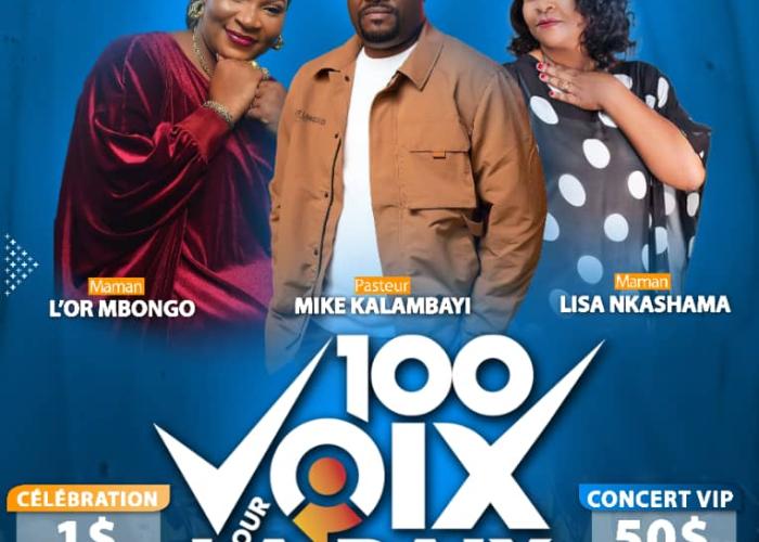 RDC : Goma va accueillir la première édition du "Festival 100 voix pour la paix" en octobre prochain