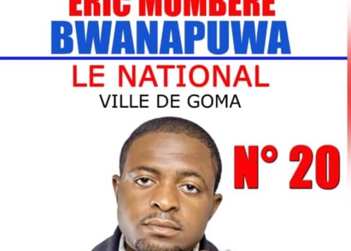 Nord-Kivu : la double élection de Eric Bwanapua aux législatives du 20 décembre fait la convoitise des certains partis politiques