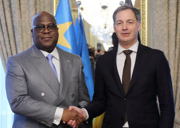 RDC : La situation sécuritaires dans l'Est au coeur des échanges entre Félix Tshisekedi et le premier ministre belge