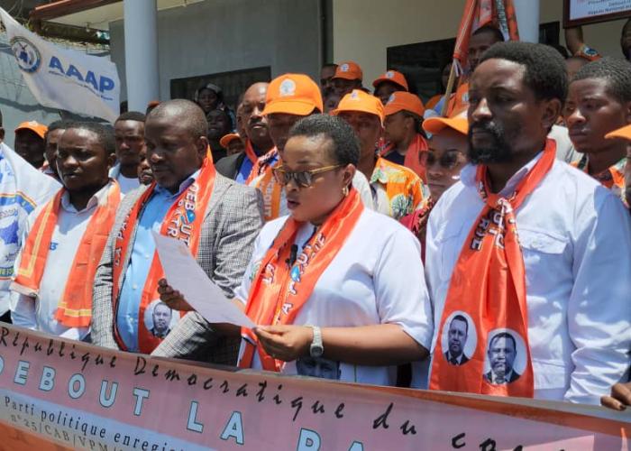 Contentieux électoraux : Débout la Patrie remercie la cour constitutionnelle pour avoir rendu une décision "Juste" en faveur de Singoma Mwanza proclamé élu à Nyiragongo