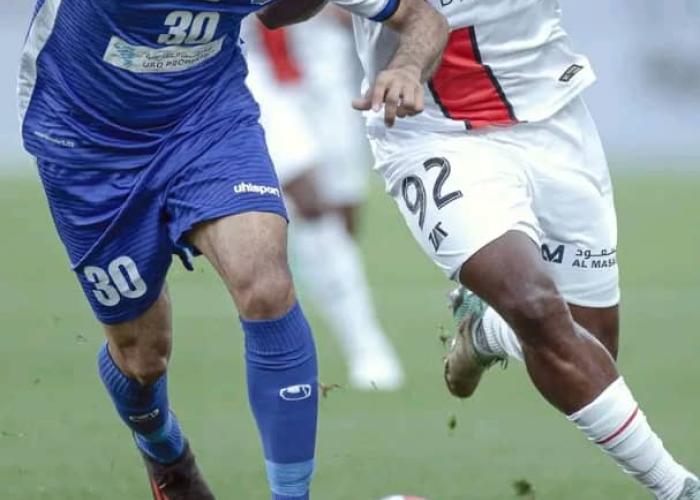 Emirats Arabes Unis : Le doublé du milieu de terrain Congolais Neeskens Kebano n'a pas suffit à son Club
