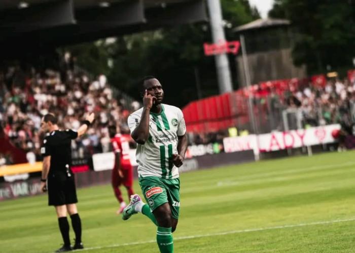 Léopards : Chadrack Akolo, meilleur buteur Congolais de tout le temps en Suisse