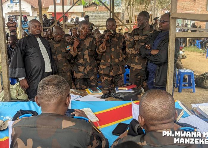 Guerre du M23 : Une vingtaine de militaires FARDC condamnés à la peine de mort
