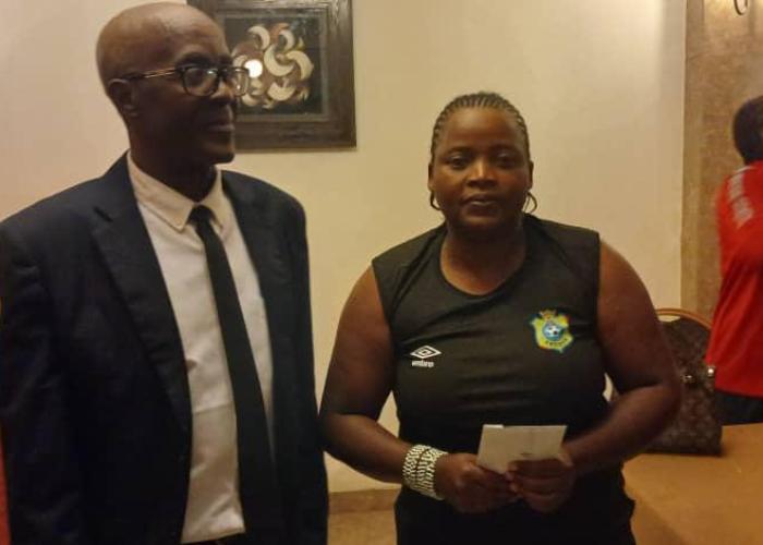 Moment inédit entre le Relais consulaire Evariste Mpwo et les Congolaises après leur qualification