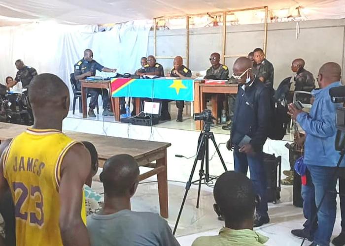 Début du procès des militaires déserteurs à Bukavu
