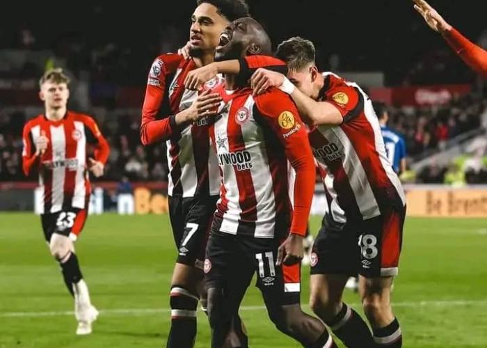 Le but de Yoane Wissa n'a pas suffi face à Everton