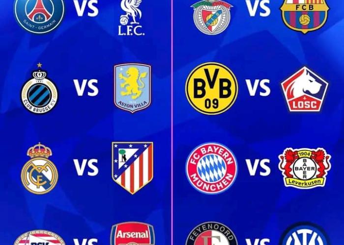 Le Real face à l'ATM, le PSG hérité du Liverpool, voici le tirage au sort des 8e de finale