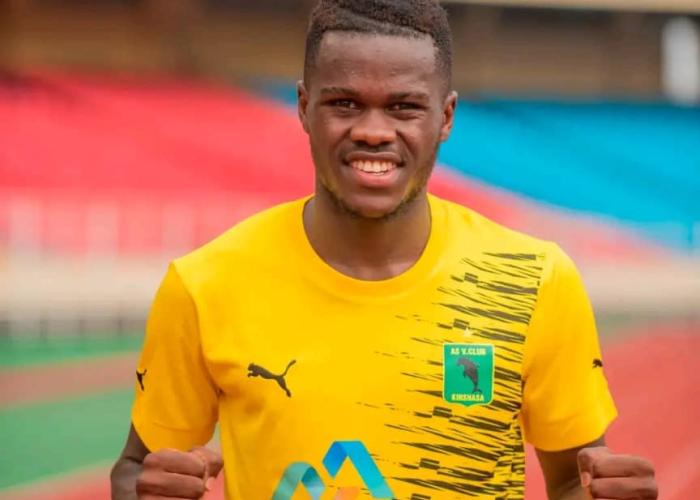 Chadrack Lokango de l'AS Dauphin noir rejoint officiellement l'AS V-Club