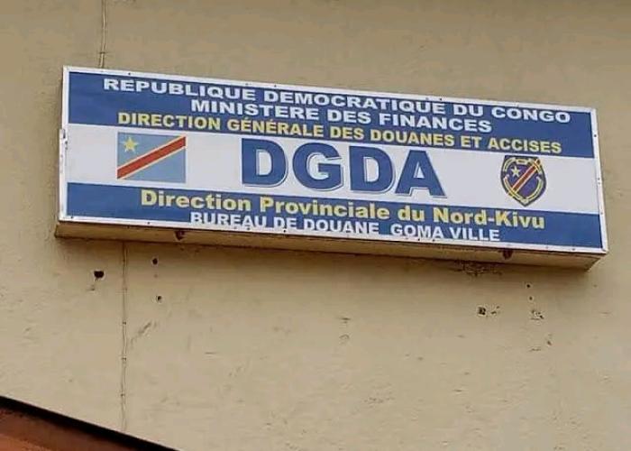 La DGDA n’a instauré aucun régime douanier dans les territoires occupés par le M23-AFC