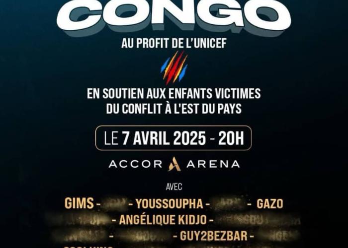 Concert « Solidarité Congo » : une polémique sur fond de tensions mémorielles