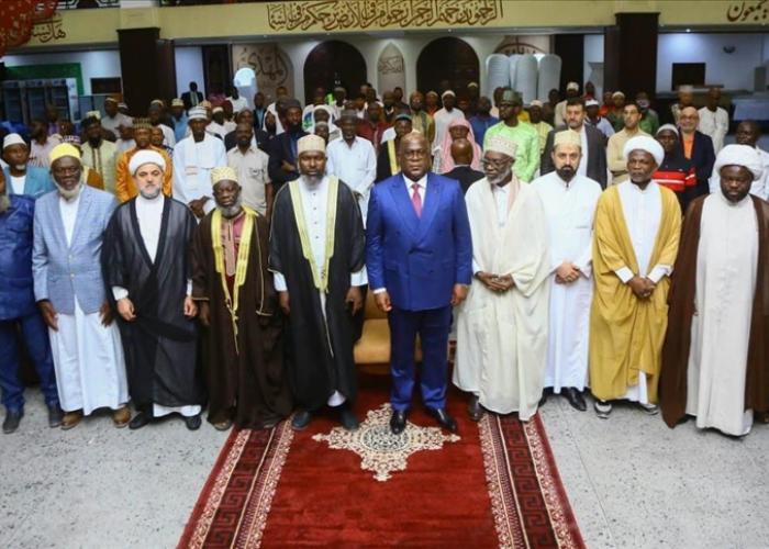Félix Tshisekedi réitère son engagement de contribuer à la réorganisation de l'Islam