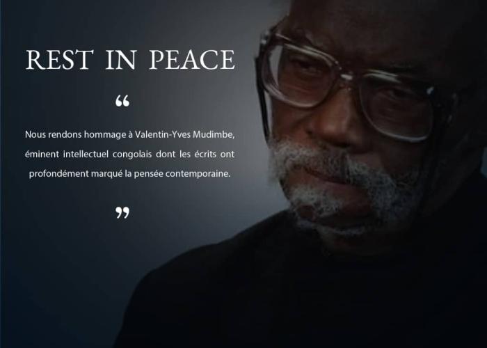 Décès de Valentin-Yves Mudimbe : les USA saluent la mémoire d’un géant de la pensée Africaine