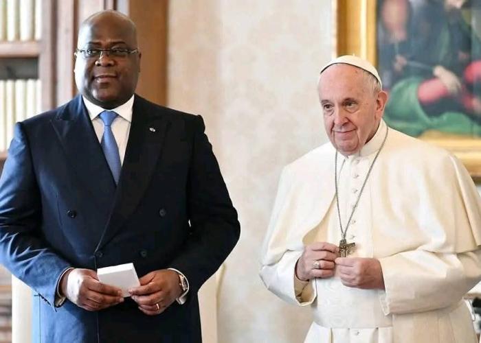 Félix Tshisekedi à Rome pour les funérailles du pape François