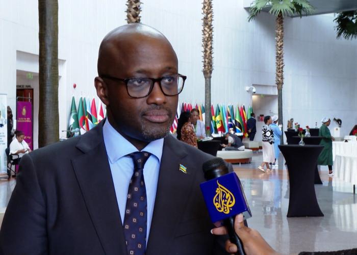 Le ministre des Affaires étrangères rwandais Olivier Nduhungirehe