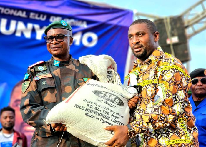 Après Kinshasa, le député national Patrick Munyomo assiste les déplacés se trouvant à Beni et Butembo avec 100.000 USD