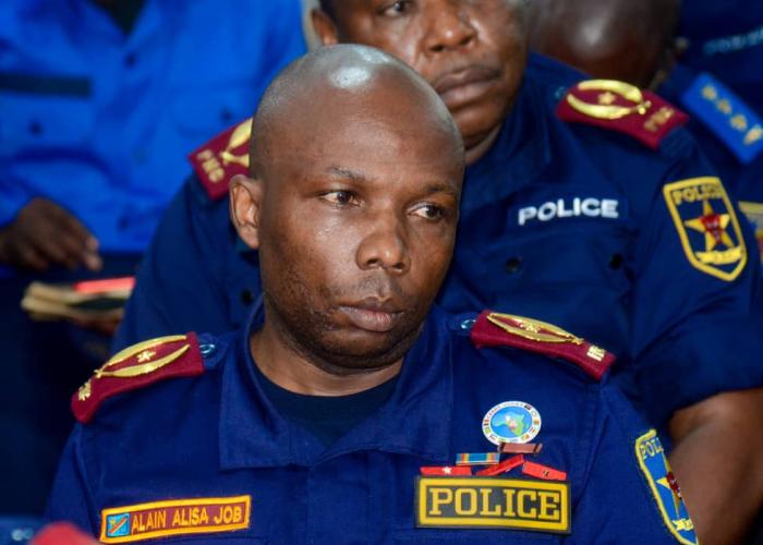 Le Général Alisa Job, désormais commandant adjoint du Centre National de Contrôle, Commandement et de Coordination des Opérations de la PNC