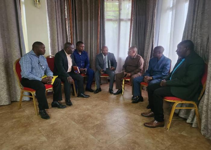 A Beni, David Kamuha échange avec des chefs coutumiers du territoire de Lubero sur la situation sécuritaire